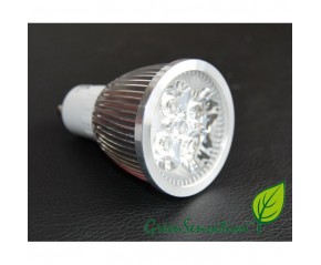 Ampoule à LED GU10  4w  4X1w haute intensité GreenSensation